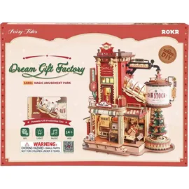 Robotime Technology ROKR 3D-Holz-Puzzle Dream Gift Factory