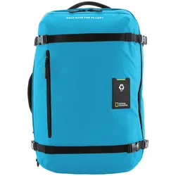 Cityrucksack NATIONAL GEOGRAPHIC "OCEAN", Gr. B: 36.00cm, blau (petrol), Kunstfaser, klassisch, Rucksäcke, Mit praktischem Ordnungssystem