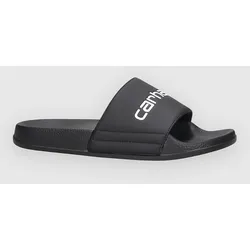 Carhartt WIP Slippers Sandalen black / white Gr. 5.0