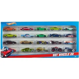 Hot Wheels H7045 - Hot Wheels 20er Pack Geschenkset 1:64