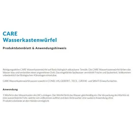 CONEL CARE Wasserkastenwürfel 17 Stück,