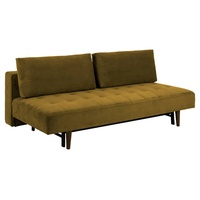 Actona Schlafsofa Blain Cord Gelb Mustard