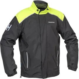 Halvarssons Bofallet Regenjacke - Schwarz/Neon-Gelb - XS