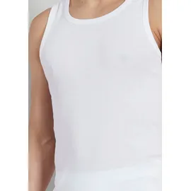 Tom Tailor Herren Tanktop, Vorteilspack - Unterhemd, Garron S, einfarbig Weiß L