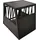 nordic prostore Trekker Hundebox S 54x69x60 cm Schwarz
