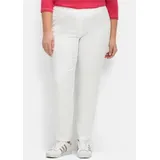 sheego Schlupfhose in weiß | Gr.: 54