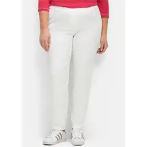 sheego Schlupfhose in weiß | Gr.: 54