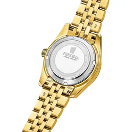 Festina F20089/3 Quarz Goldfarben/Perlmutt 29 mm