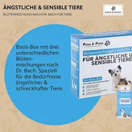 Paws & Patch Paws&Patch Blütenmischung 3er Basis-Box Ängstliche sensible Tiere 3 x 10 g
