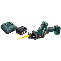 Metabo SSE 18 LTX Compact Akku Reciprosäge Säbelsäge 18 V 13 mm + 1x Akku 4,0 Ah + Ladegerät