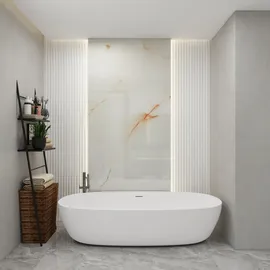 neu.haus Duschrückwand Weiß