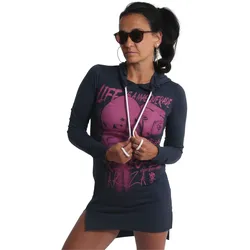 Yakuza Masquerade Lite Hoody Kleid Pariser Nacht - 