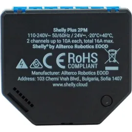 Shelly Plus 2PM - WLAN Schaltaktor Wi-Fi, Bluetooth