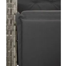 vidaXL Gartensessel 58 x 68 x 93 cm grau