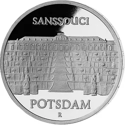 5-Mark-DDR-Gedenkmünze "Sanssouci" kaufen