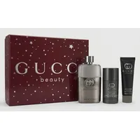 GUCCI Guilty Pour Homme Eau de Toilette 90 ml + Deo Stick 75 ml + Shower Gel 50 ml Geschenkset 2