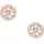 Fossil Ohrstecker JF02906791 roségold Edelstahl 10,0mm