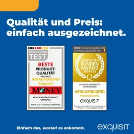 Exquisit KFD 80-8 Kopffreihaube 80 cm schwarz