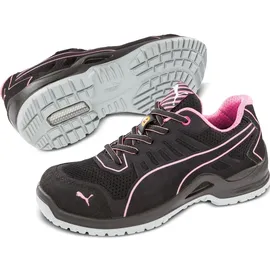 Puma Damensicherheitsschuh Fuse TC Pink Wns Low Gr.40 schwarz/pink Mikrofaser/Mesh