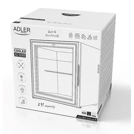 Adler AD 8088 Getränkekühlschrank 15 l 850 mm hoch Schwarz