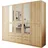Wäscheschrank Barcelona 230 x 193 x 54 cm Braun
