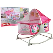 LeanToys 2-in-1-Schaukelbett mit Sound und Vibration
