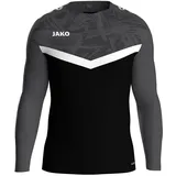 Jako Kinder Sweatshirt Sweat Iconic schwarz/anthrazit, 152