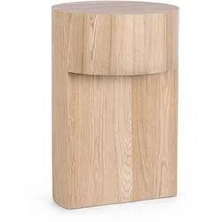 Beistelltisch Stanwood aus Eschenholz, Natur