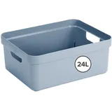 sunware perfectly organised Aufbewahrungsbox Sigma Home 44,5 x 34,5 x 18,3 cm 1-tlg. blaugrau