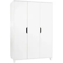 Arthur Berndt Kleiderschrank Thore 130 x 188 x 51 cm Holzwerkstoff weiß