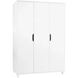 Arthur Berndt Kleiderschrank Thore 130 x 188 x 51 cm Holzwerkstoff weiß