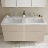Burgbad Eqio slim Keramik-Waschtisch mit Unterschrank, 4 Auszüge, SHBZ122F6583C0001G0146,