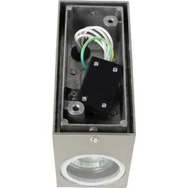 QAZQA 2er Set Moderne Wandleuchten Stahl IP44 Baleno II
