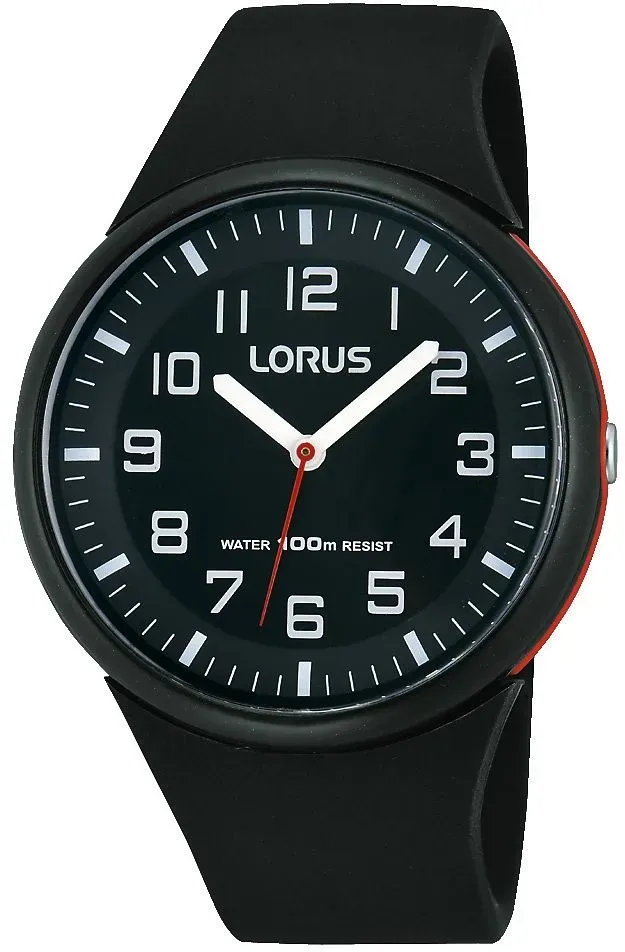 Quarzuhr LORUS, schwarz, Armbanduhren, Damen, Quarzuhr, Armbanduhr, Damenuhr, Herrenuhr, bis 10 bar wasserdicht