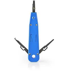 Nedis Pullers and Extractors - Passend für: All Telecom Verkabelung / LSA Stanzwerkzeug / LSA-Streifen - Blau
