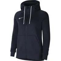 Nike Park 20 Fleece Kapuzenjacke Damen obsidian/white/white S