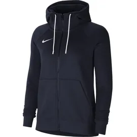 Nike Park 20 Fleece Kapuzenjacke Damen obsidian/white/white S