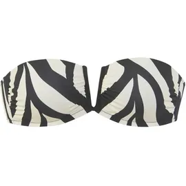 French Connection Bandeau-Bikini Damen Schwarz 38 Cup A/B