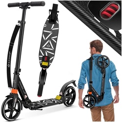 KESSER Scooter, Cityroller Scooter 205mm Räder PU Big Wheel Pro-S Tretroller grau