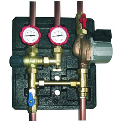 Citrin Solar Zirkulationseinheit 3/4" inkl. Pumpe und Brauchwassermischer 390105
