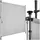 Tectake Klemmmarkise 160 x 300 cm Hellgrau