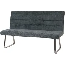 Mendler Sitzbank HWC-G55 Blau/Grün 160 x 40 x 48 cm