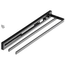 SOTech Handtuchauszug 2-armig Schwarz