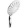 CORNAT Handbrause CORNAT "150 mm Kopfdurchmesser - 5 Strahlarten: Normal-, Soft- & Massagestrahl", chrom, B:15,2cm H:29,5cm T:5,6cm, Duschköpfe, Handbrause, verchromt - Wasserstop & Anti-Kalk