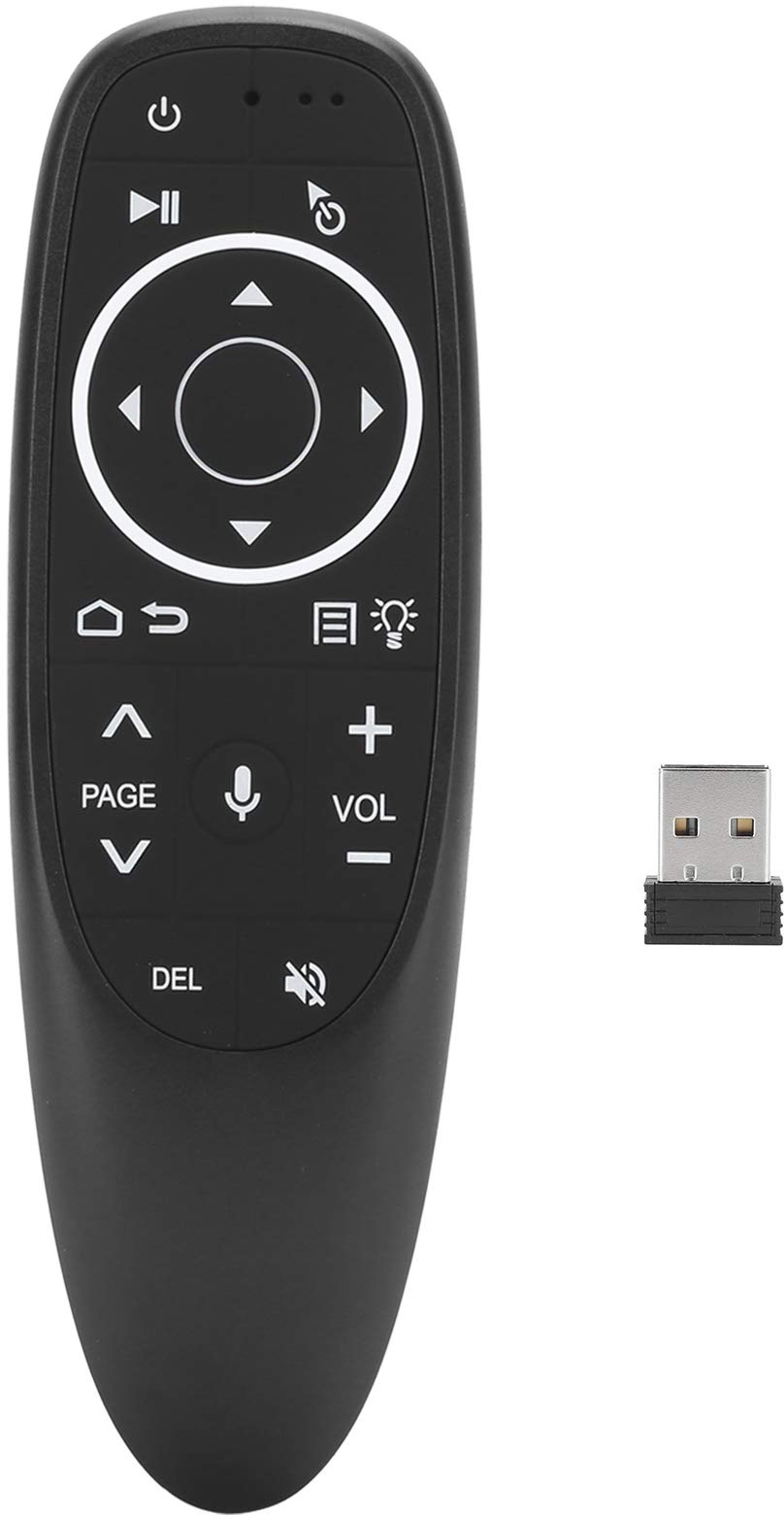Cuifati Universelle Fernbedienung 2.4G Wireless Mouse Gyroscope für Laptops, für Smart-TV, für Android TV-Box Unterstützt Spracheingabefunktion