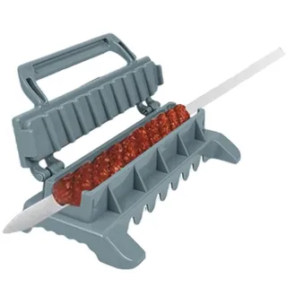 Grillspießmaschine, Kebab Maschine Kebab Maker Presse Automatische Grillspießmaschine für Kebab & Fleischspieße – Küchengerät für Garten, Grillparty & Haushalt