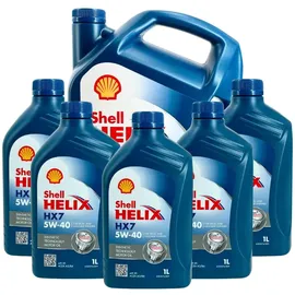 Shell Helix HX7 5W-40 4 l