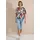 Cecil Kurzarm Bluse mit Split Neck Weiß L
