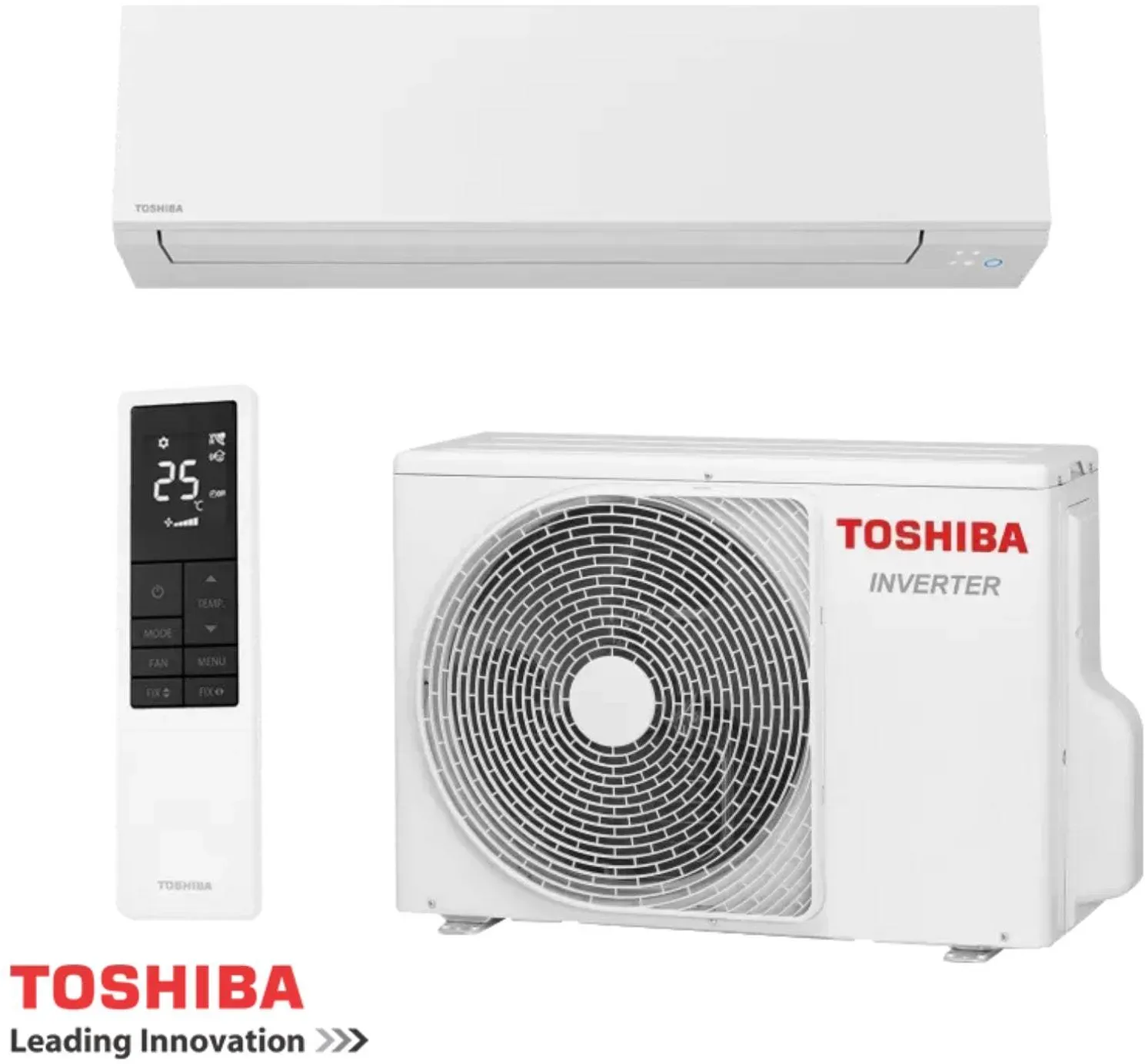 Wechselrichter-Klimaanlage Toshiba Shorai Edge