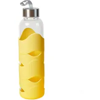 Geda Labels (INFKH) Unisex Jugend Trinkflasche Silikon gelb 500ml